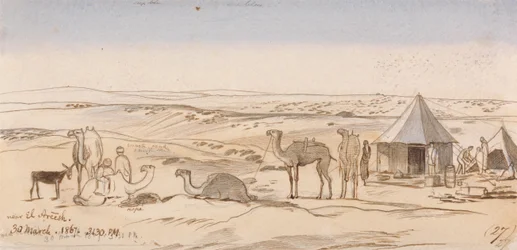 Near El Areesh, 3:30 pm, 30 March 1867